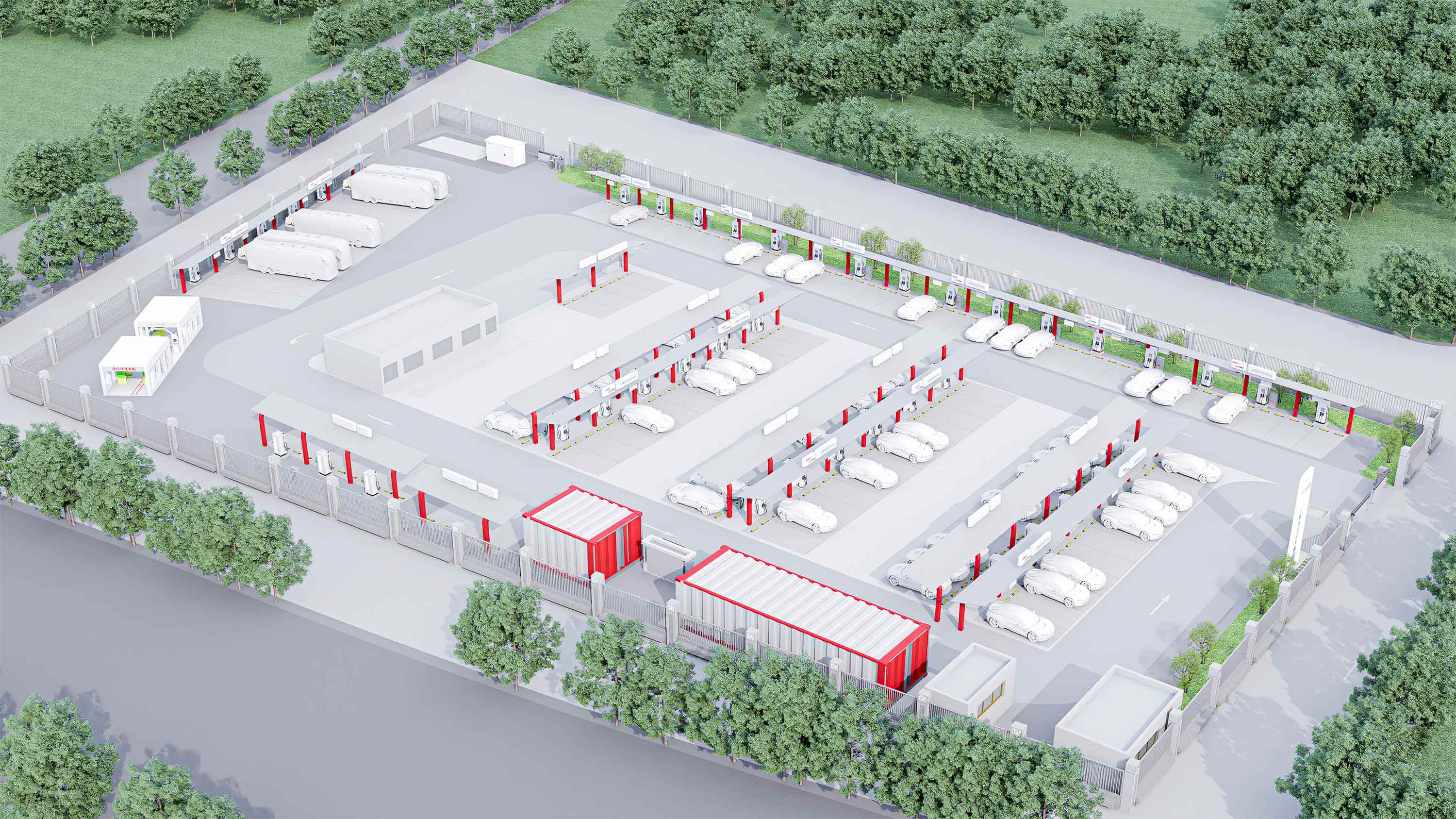 Powered by ABB Beizhai Road Supercharging Station opens a new chapter